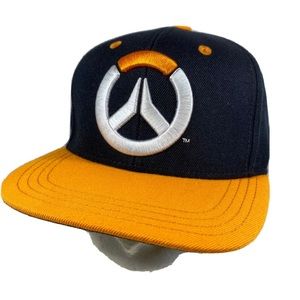 NWT Overwatch ~ Blizzard Entertainment SnapBack Cap, 2017, Black/Yellow